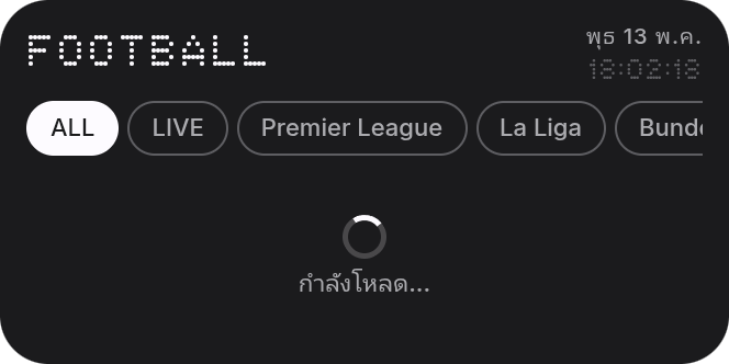 LIVE FOOTBALL REALTIME